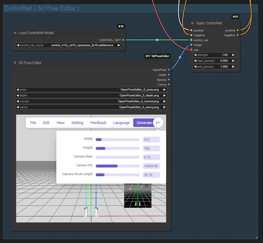 Image 4 generated from SD 1.5 (CyberRealistic) - Basic - 3D Pose Editor ComfyUI workflow